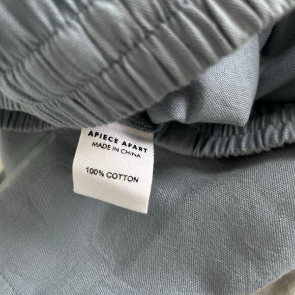 Apiece Apart Herradura Surf Dusty Blue Pants, Size 10 - Picture 14 of 15